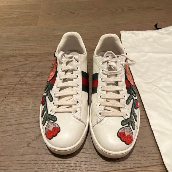 Gucci Ace Flower Sneakers - Picture 2 of 4